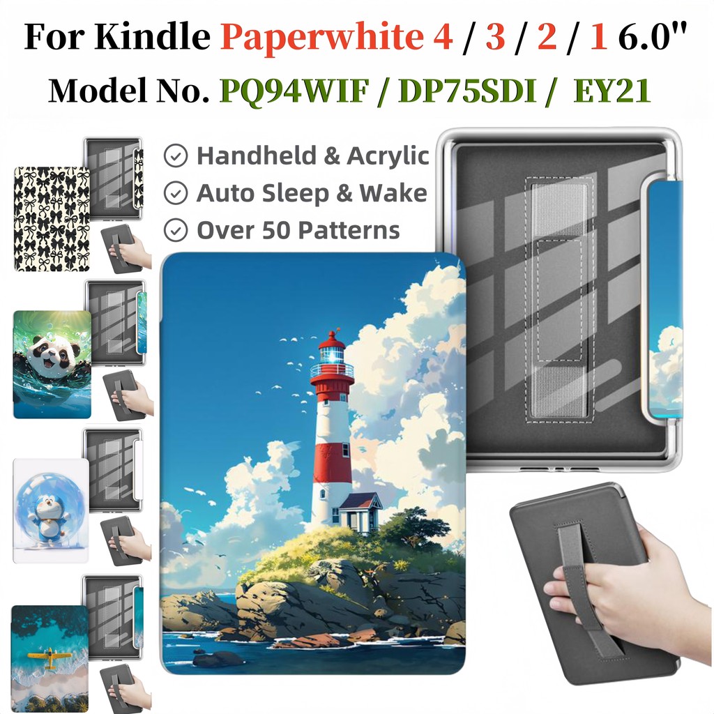 สําหรับ Kindle Paperwhite 4 3 2 1 6.0 นิ้ว DP75SDI EY21 PQ94WIF E-Book มือถือสําหรับ Kindle 5th 6th 