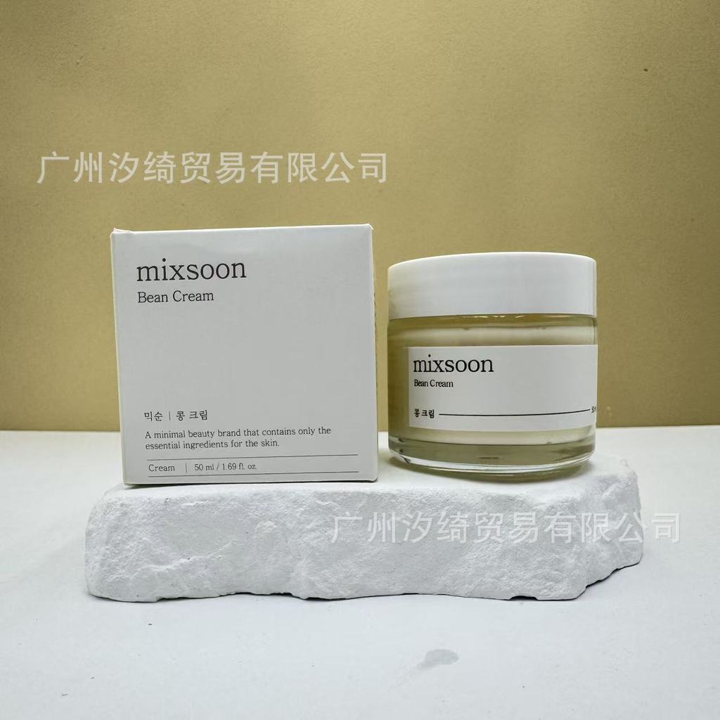 Spot Goods*South Korea mixsoon Soybean Acidic Hydrating Moisturizing Cream Soothing Face Cream Bean 
