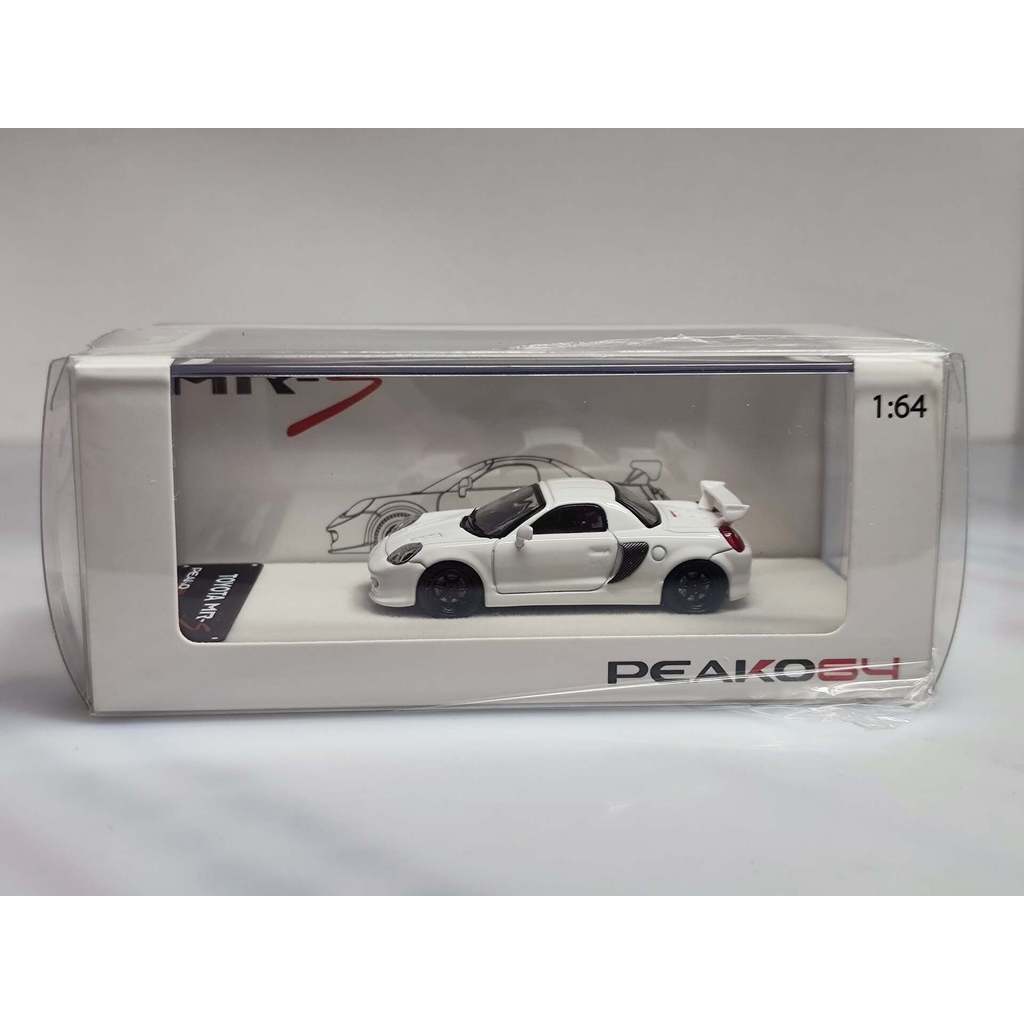 1: 64Peako Toyota Toyota MR-S 1999 โมเดลรถโลหะผสมคอลเลกชันของขวัญเครื่องประดับ ยี่ห้อใหม่ จํากัด 888