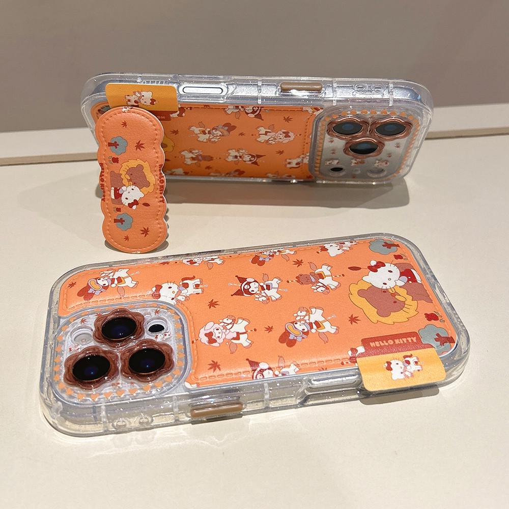 การ์ตูนดอกไม้ออกแบบเคสโทรศัพท์เลื่อม TPU กันชนสําหรับ iPhone 17 Pro Max 16 15 14 13 Pro Max 13 Huawe