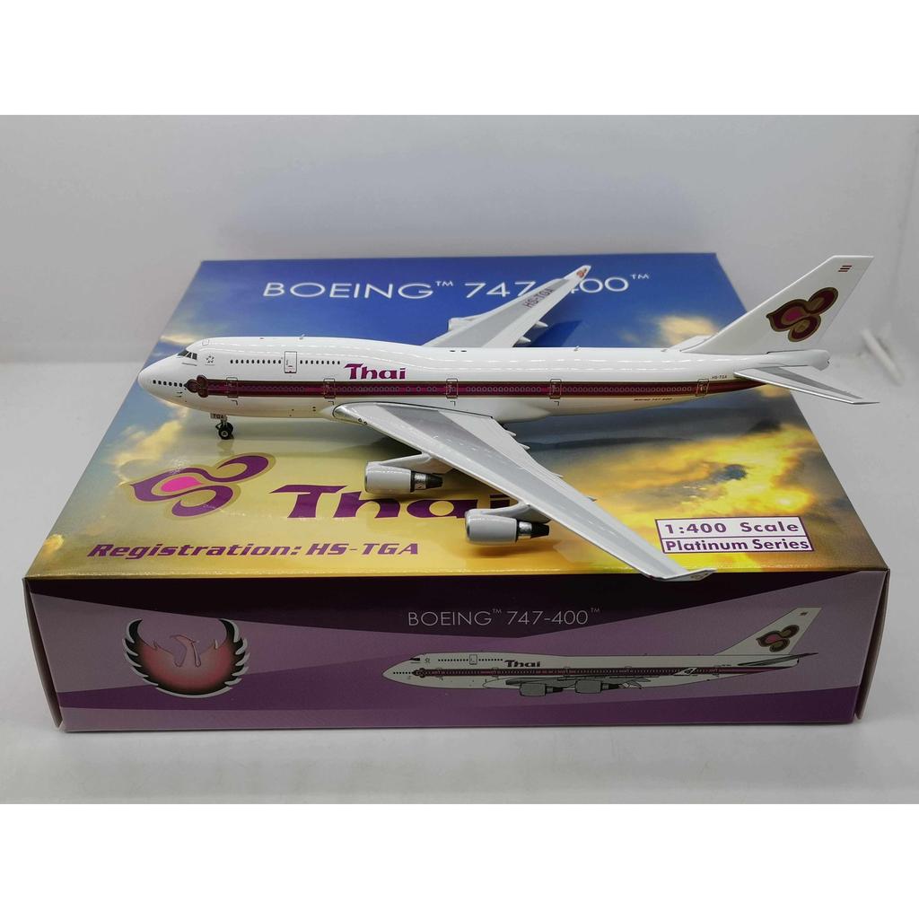[] Phoenix 11649 1: 400 Thai Thai Thai Airlines B747-400 HS-TGA Alloy Model