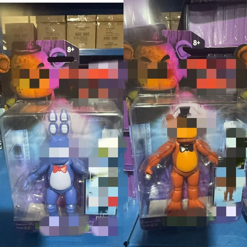 【พร้อมส่ง】fnaf action figure five night at freddy、freddy fazbear toy Five Nights at Freddy's (FNAF) 