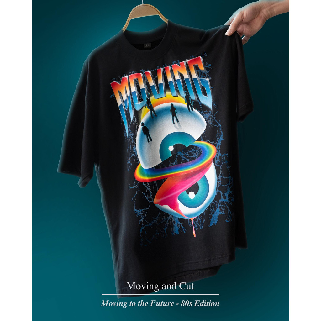 เสื้อยืด Moving and Cut’s NEW T-Shirt !Moving and Cut เสื้อสีดำผ้า Premium Cotton  เนื้อผ้านุ่ม ใส่ส