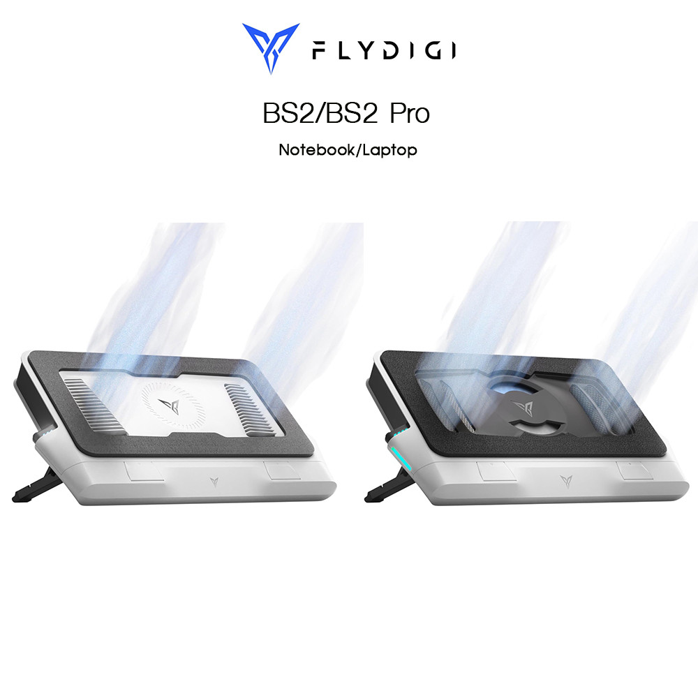 FLYDIGI BS2/BS2 Pro พัดลมโน๊ตบุ๊คพัดลมระบายความร้อนโน๊ตบุ๊คเกรดพรีเมี่ยม สำหรับ Notebook/Laptop