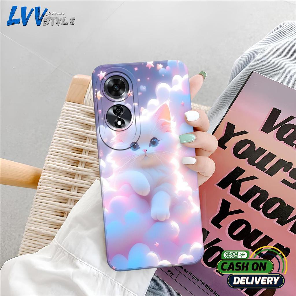 เคสโทรศัพท์ HP สําหรับ Oppo A60 / Oppo CPH2631 - Softcase Bening Clear Case - Softcase Oppo A60 / Op