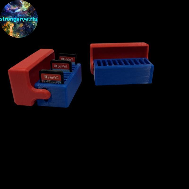 Strongaroetrtu สําหรับ Switch2 การ์ดเกมสําหรับ NS 2 เกมการ์ด, 2 เกมผู้ถือตลับหมึก 10 การ์ดเกมเก็บ TH