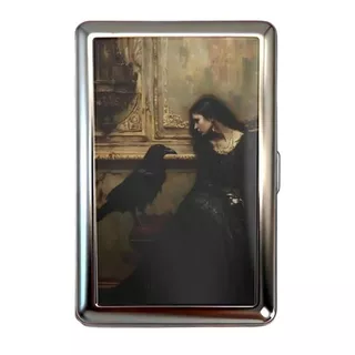 ARRIVEOK Vintage Card ,สไตล์วินเทจอเนกประสงค์ออกแบบโลหะ,Elegant Easy SnapโลหะวัสดุMulti-function Cash ID Card Holder