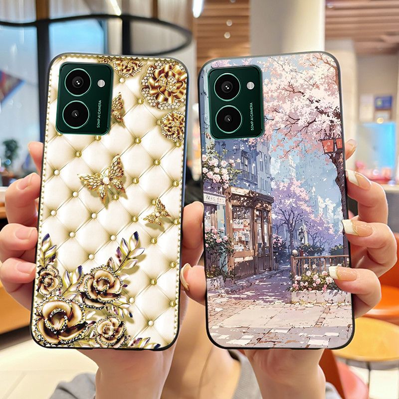 เคสโทรศัพท์สีดําสําหรับ Nokia HMD Pulse Pro/ HMD Pulse/HMD Pulse Plus Anti-scratch Soft Jelly สีปลอก
