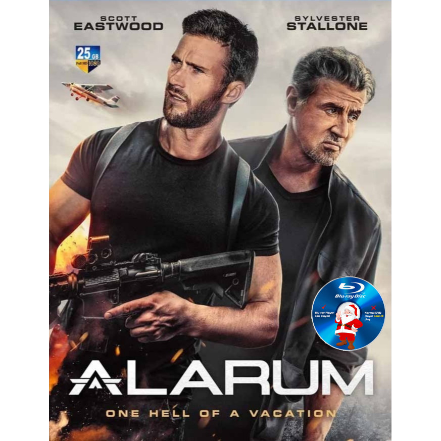 E-BLURAY Alarum (ชิป ENGLISH) 2025 Action Crime Scott Eastwood Sylvester Stallone Willa Fitzgerald