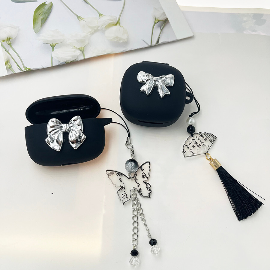 แฟชั่นสําหรับ Soundcore Liberty 4 Pro / 4nc /Liberty4 กรณีพร้อม keychian ซิลิโคนหูฟังกรณี