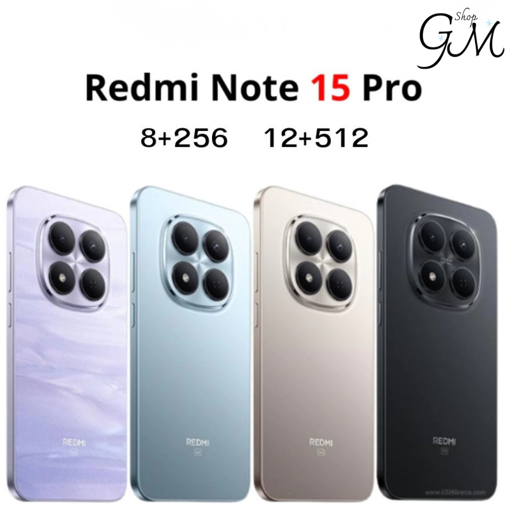 Xiaomi Redmi Note 15 Pro 5G ( 8+256|12+512) Note 15 Pro 5G เครื่องศูนย์ไทย