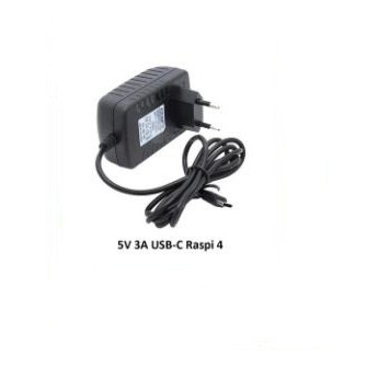 5V 3A USB type C Charger Adapter Cable แหล่งจ่ายไฟ F Raspberry Pi 4