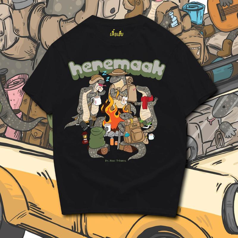 เสื้อ heremaak มีทั้งขาวและดำ cotton 100%