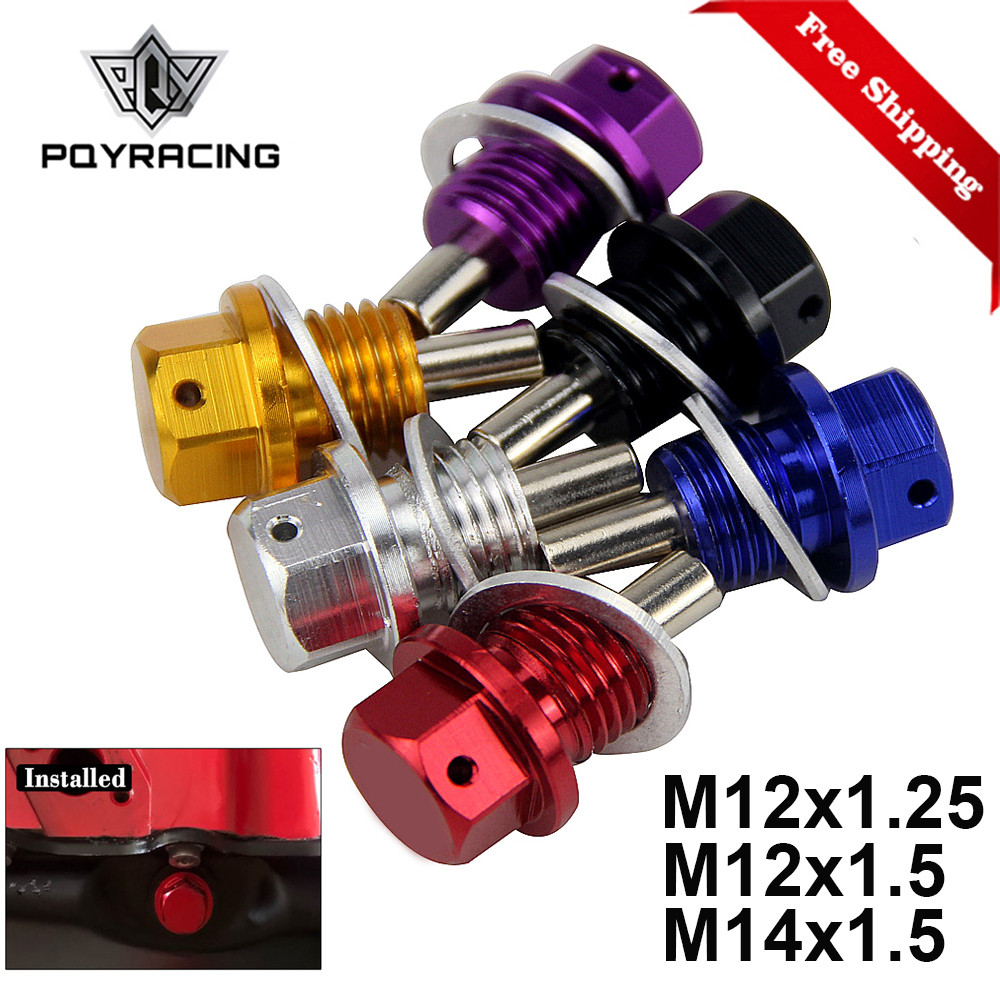 PQ M12x1.5 M12x1.25 M14 * 1.5 น้ำมันปลั๊กแม่เหล็ก Oil Sump NUT PQY-ODP12125/1215/1415
