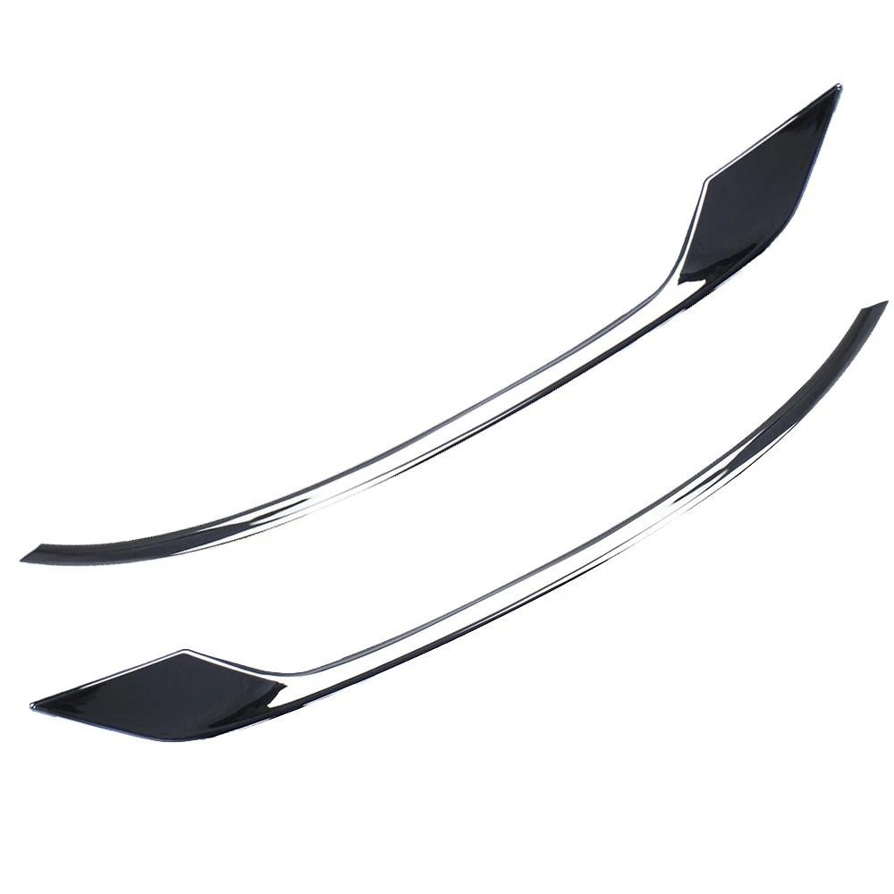 2 ชิ้นสําหรับ Volvo XC60 2018-2021 LH และ RH ด้านหลังกันชน Chrome Trim 31449137 31407984