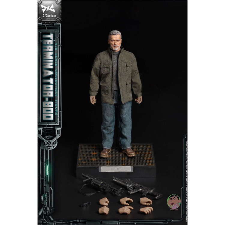 ( ⭕ PRE-ORDER)DJ-CUSTOM NO-16004 1/6 Terminator T800 Action Figure