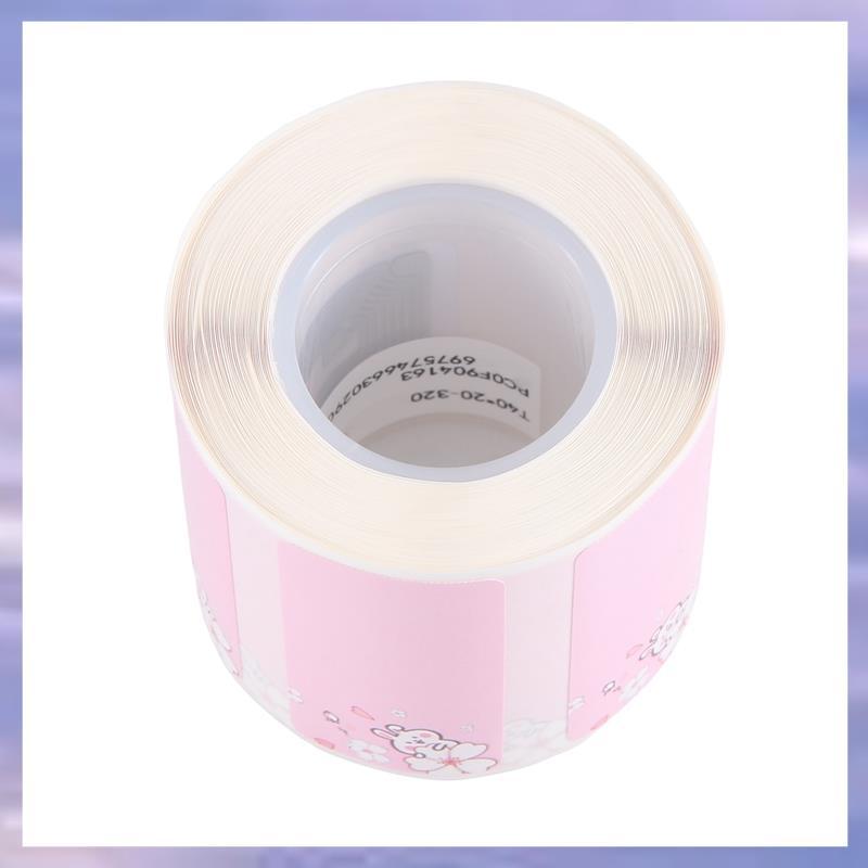 สําหรับ B21/B3S เครื่องพิมพ์ฉลากความร้อน 40X20 มม.320 กระดาษ Self-Adhesive Therml ป้ายกระดาษสําหรับ 