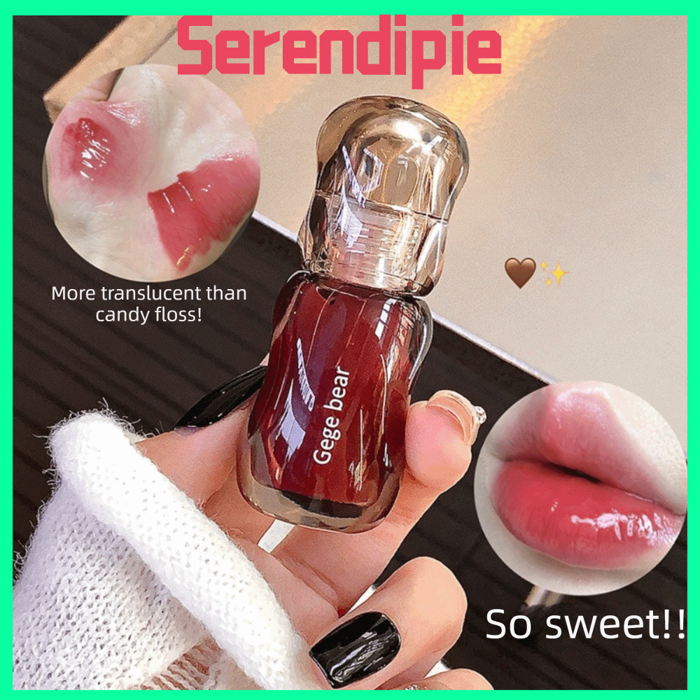 SERENDIPIE ลิปบาล์ม, ลิปกลอสให้ความชุ่มชื้น, Jelly Long Lasting Crystal Oil Jelly Lipgloss Makeup