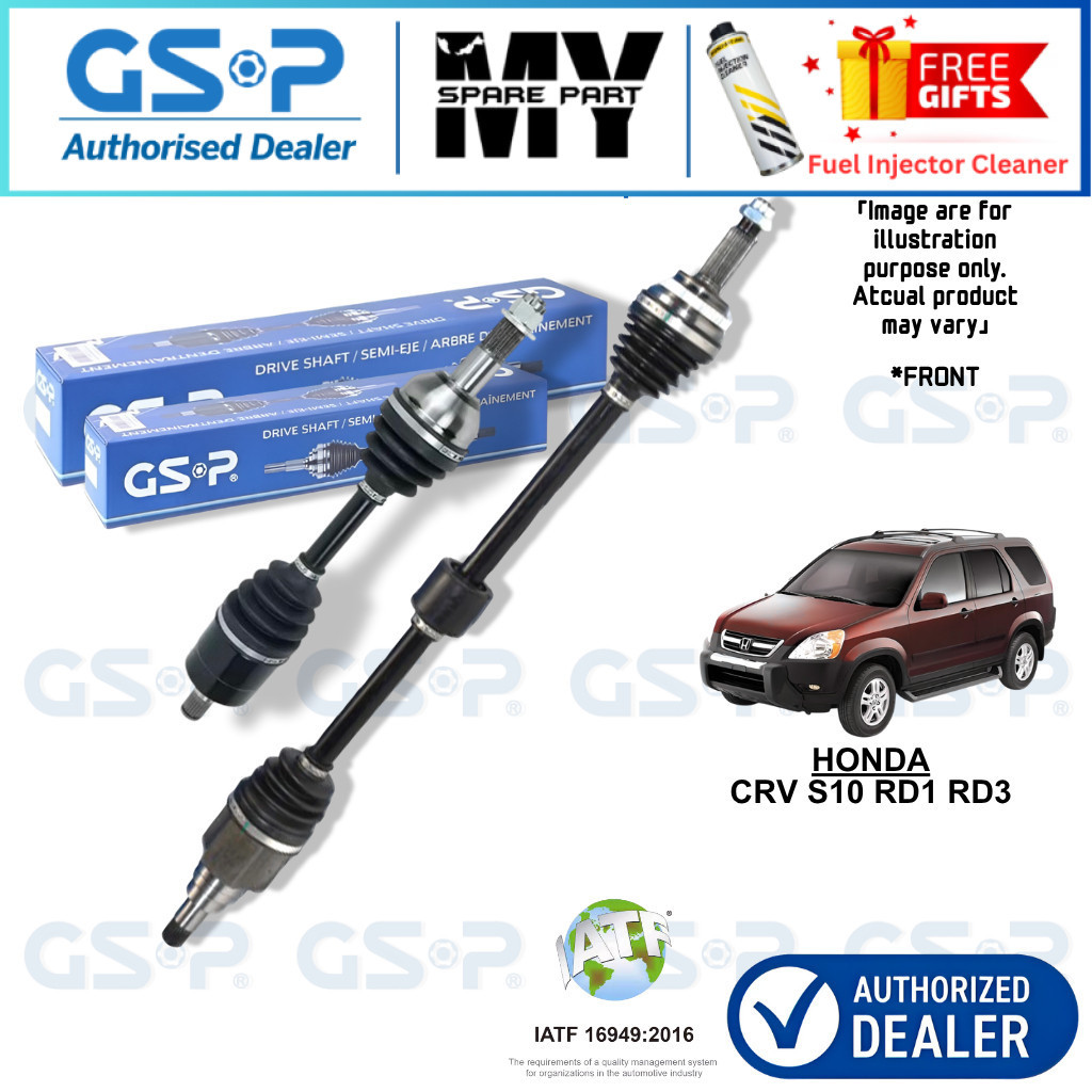 - - GSP *FRONT* DRIVE SHAFT สําหรับ HONDA CRV S10 RD1 RD3 (AUTO)