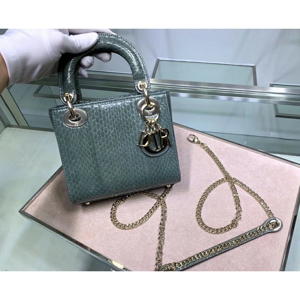 หนังสัตว์คุณภาพเยี่ยมจากซีรีย์ Dior Lady Water Snake