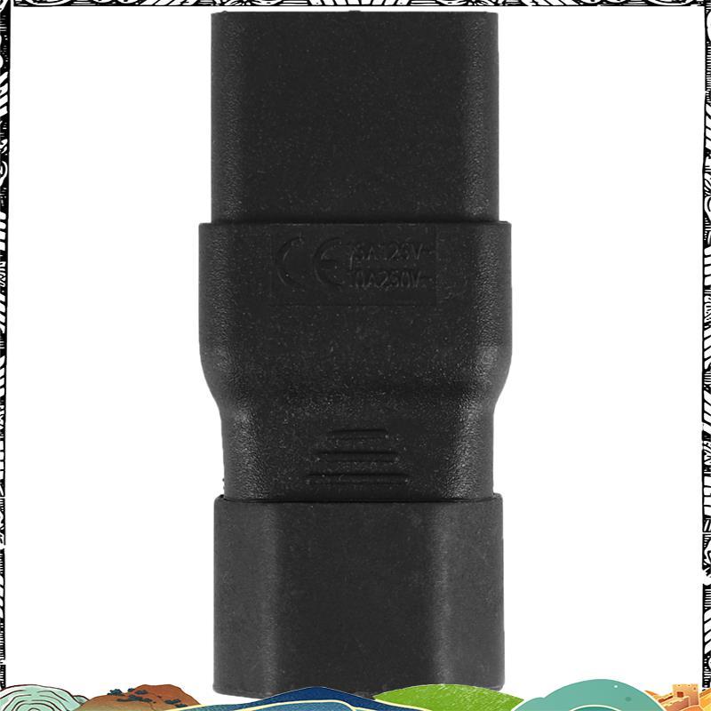 Super PDU UPS Power IEC ชาย C14 ถึงหญิง C19 อะแดปเตอร์ IEC C19 ถึง C14 Connector