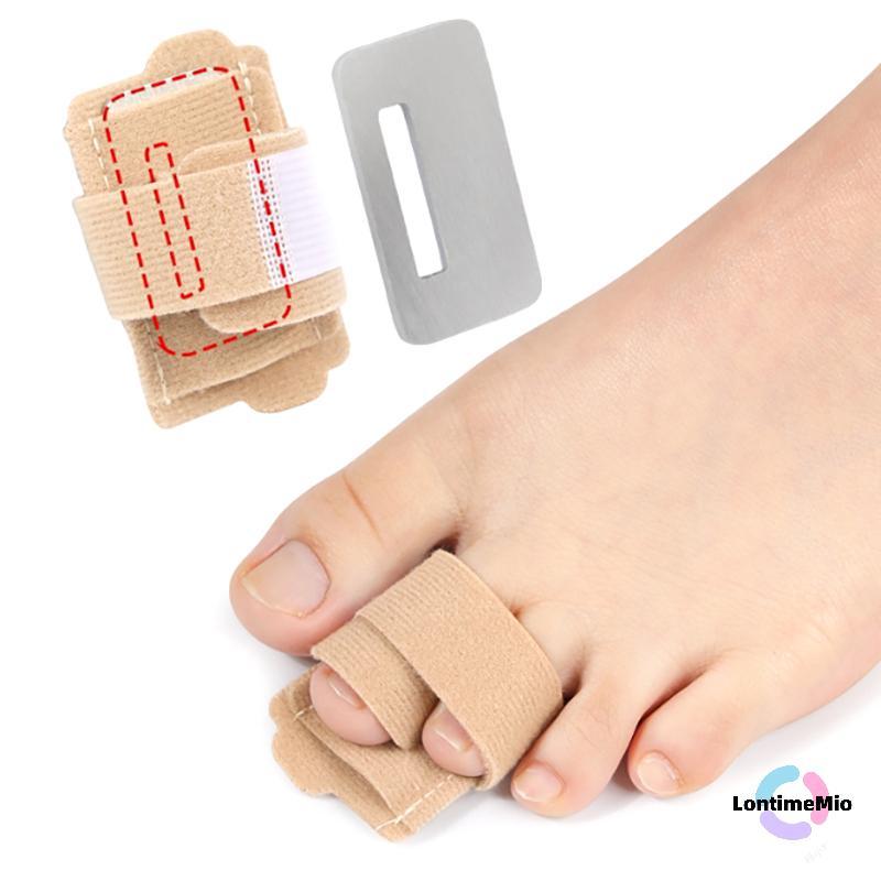 LontimeMio] 1 ชิ้น Hammer Toe Straightener Toe Splints ผ้าพันแผลสําหรับ Correcting Hammertoe Crooked & Overlopping Toes Protector ใหม่