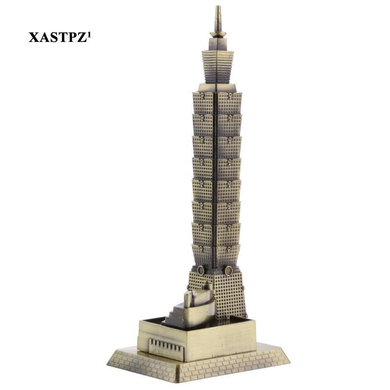 [Xastpz1] ไทเป 101 สถาปัตยกรรมอาคารทาวเวอร์รุ่นของเครื่องประดับเดสก์ท็อป การท่องเที่ยว