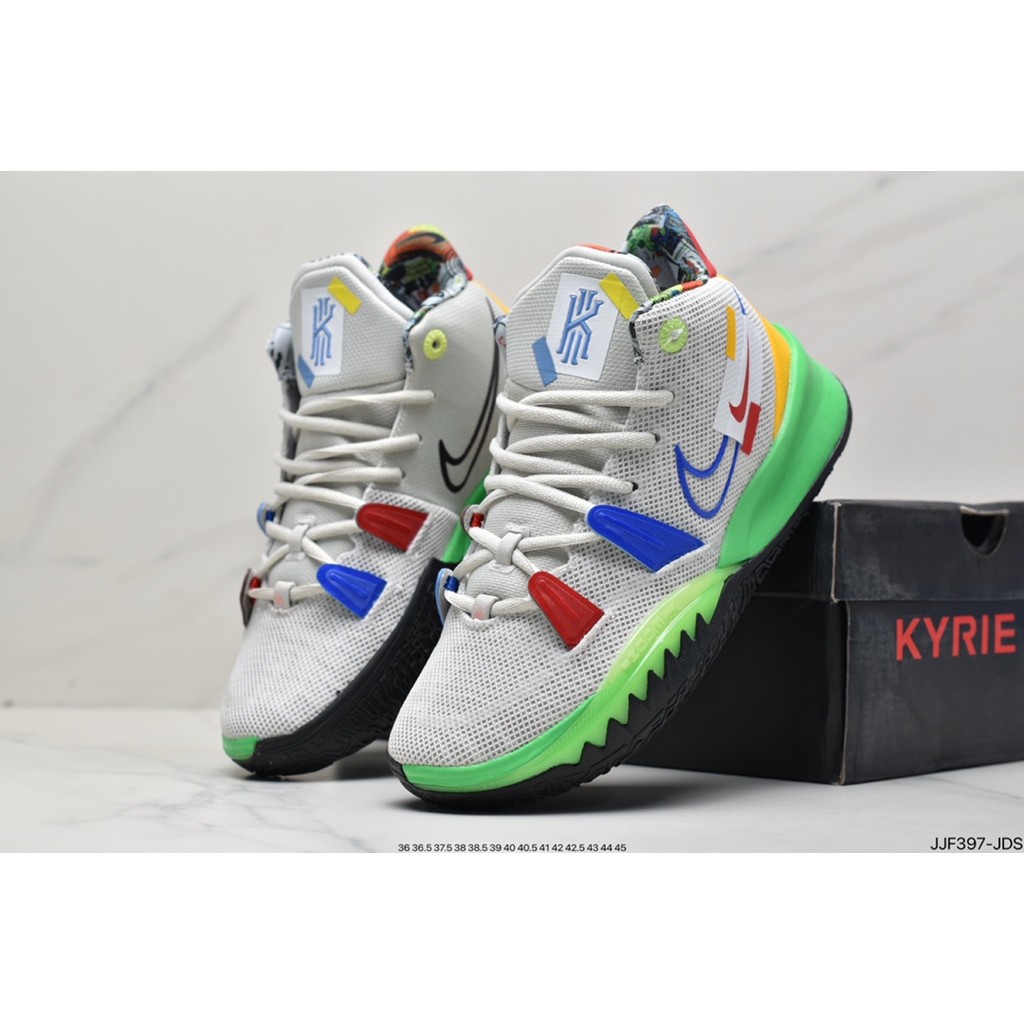 NK Kyrie 7 Irving 7th Generation Indoor Casual Sports Mid Top รองเท้าบาสเก็ตบอล