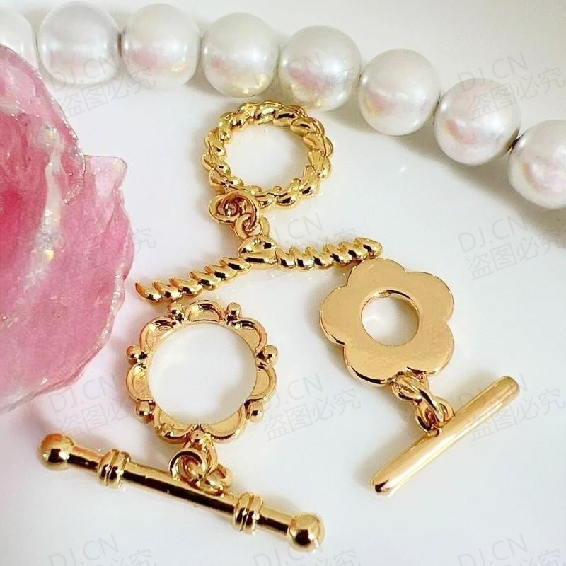 AWEL2014 [Monochrome ฟรี 1 ชิ้นสําหรับการสั่งซื้อมากกว่า 5 ชิ้น] 14K Gold สี Retention diy เครื่องปร