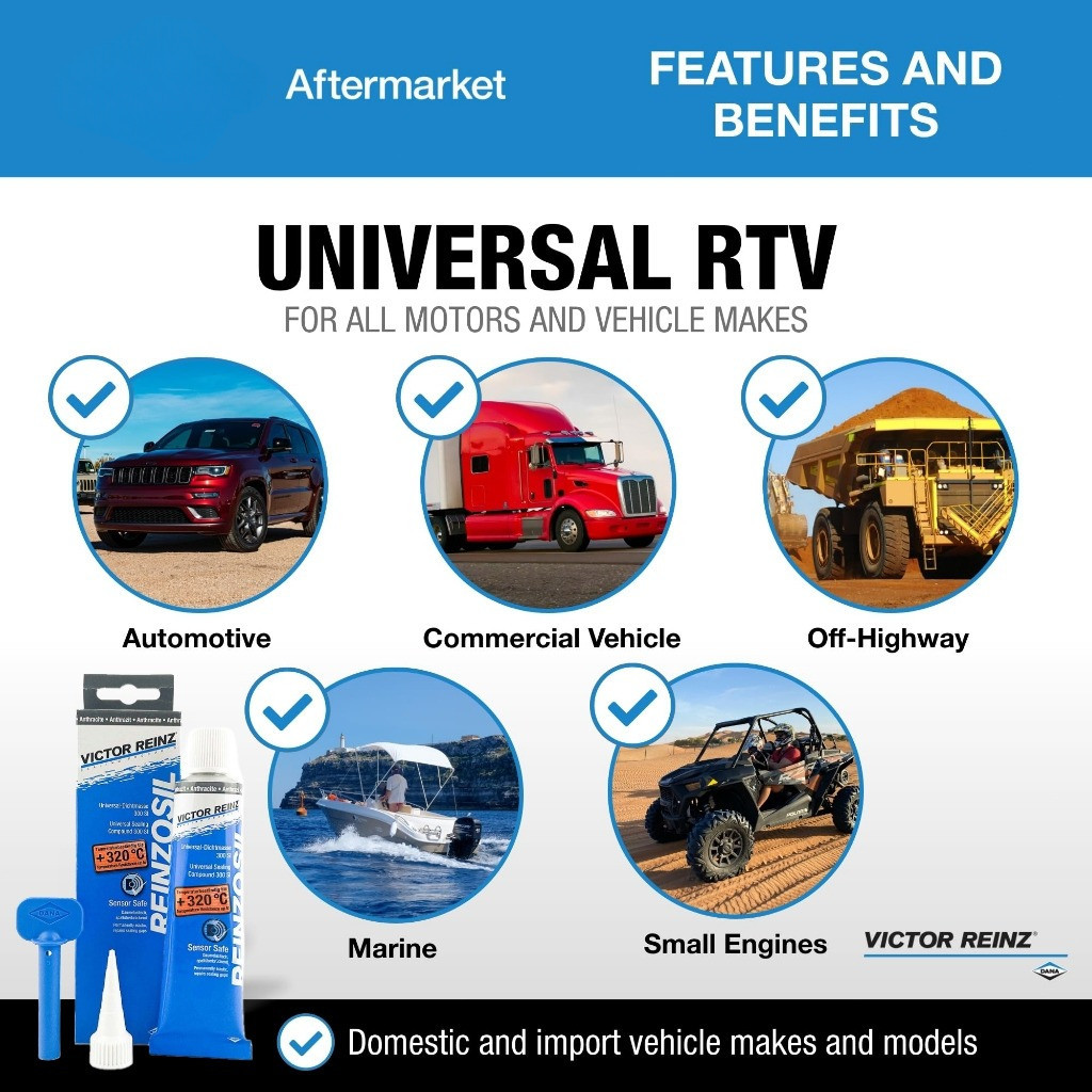 【COD】กาวทาประเก็น VICTOR REINZ REINZOSIL +320อาศา วิคเตอร์ไรนซ์ สีเทาดำ 70ml กาวทาปะเก็น กาวประกอบเครื่องยนต์ กาวบอนด์​ - รูปที่ 4