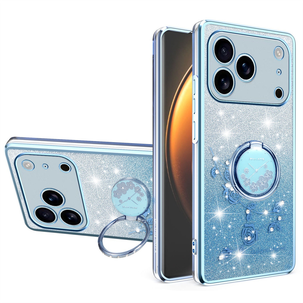 สําหรับ iPhone 17 /iPhone 17 Pro/iPhone 17 Pro Max/iPhone 17 Pro Air Case พร้อม 360° ขาตั้งหมุนได้