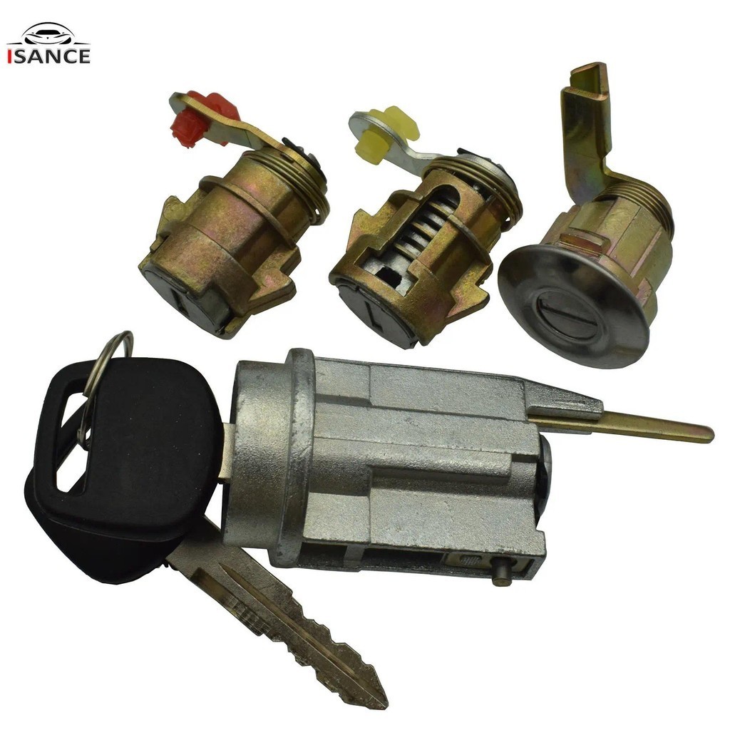 ล็อคประตูและกุญแจชุดถังจุดระเบิดสําหรับ Toyota Pickup Hilux LN80 LN108 LN81 RN80 RN85 YN80 YN81 LN10