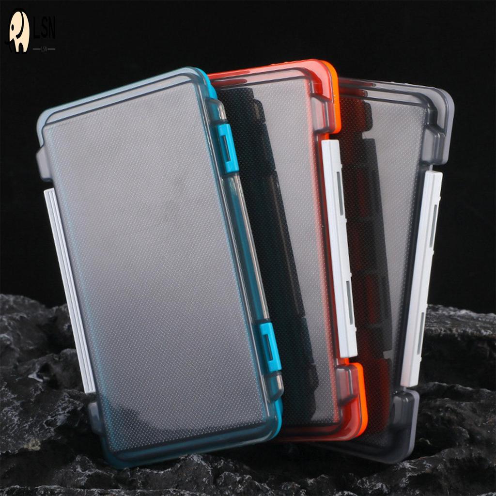 อุปกรณ์ตกปลาเหยื่อกล่องเก็บโปร่งแสงป้องกันกล่องเก็บสําหรับเหยื่อตกปลาช้อน Fishhook - รูปที่ 3