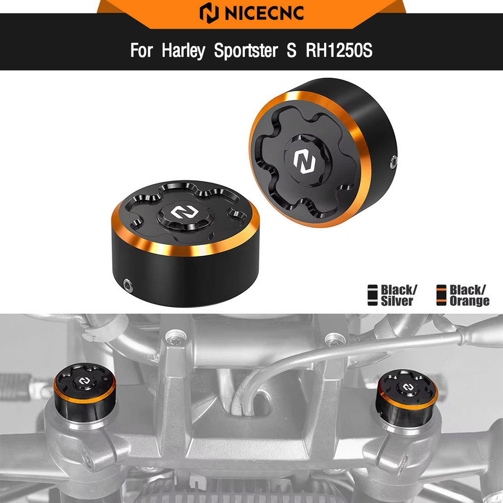 OT For Harley Sportster S RH1250S 2021-2024 Upper Fork Stem Covers  RH1250 S RH 1250 S RH 1250S 2021