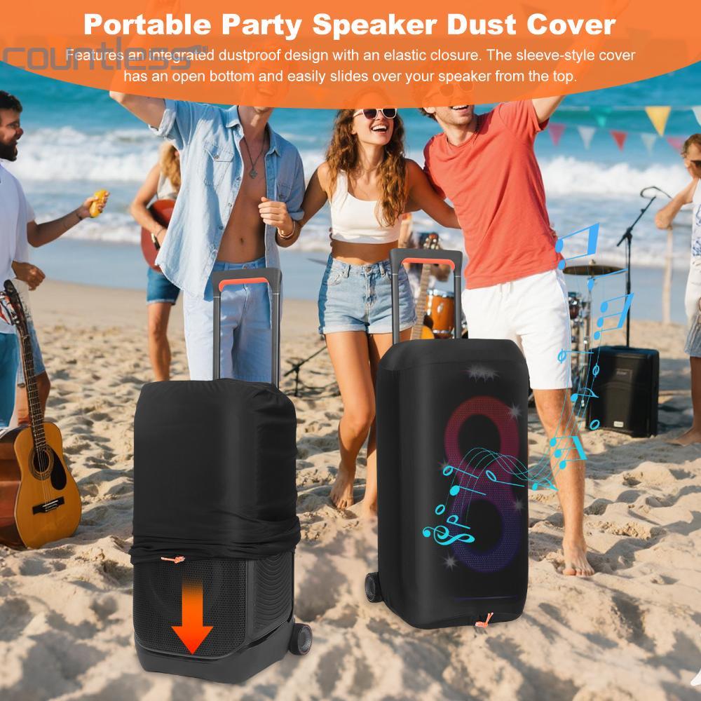 coo แบบพกพาลําโพงกันฝุ่นแขนป้องกันแบบพกพาลําโพงฝุ่นอุปกรณ์เสริมสําหรับ JBL PartyBox 320/310