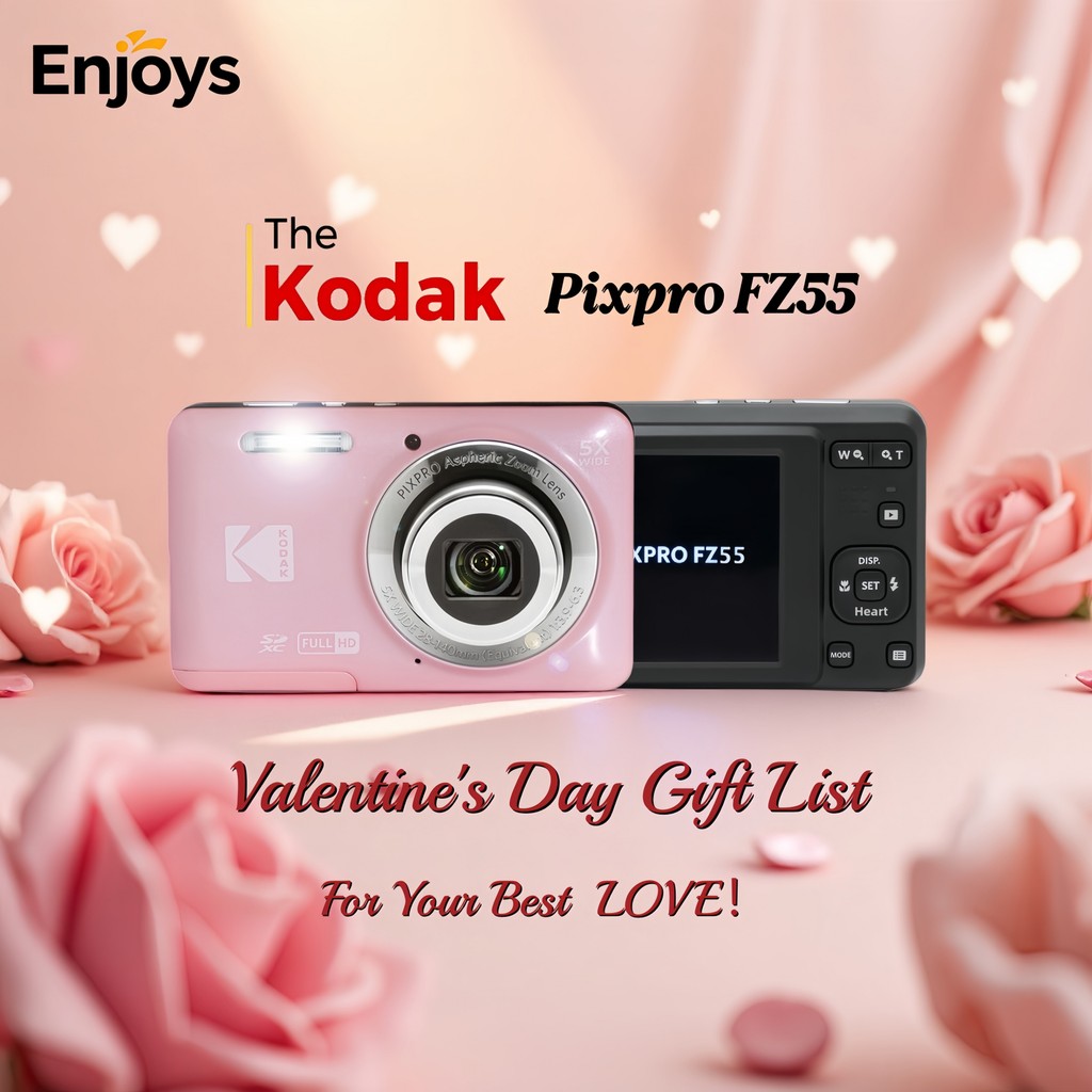 Kodak PIXPRO FZ55 DIgital Camera [CCD] วันวาเลนไทน์จํากัดของขวัญวันวาเลนไทน์ของขวัญวันเกิดของขวัญวัน