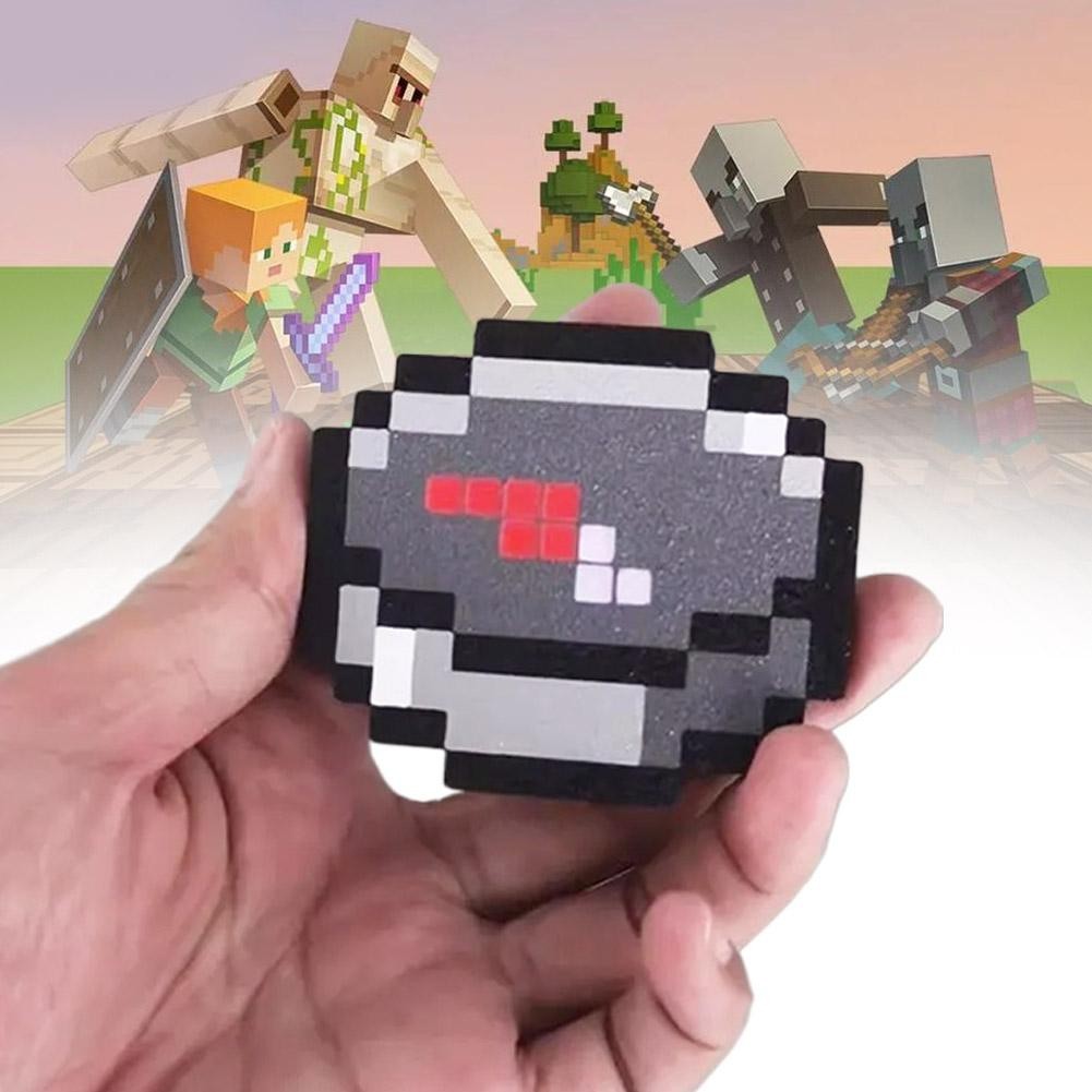 อะนิเมะ Minecraft เข็มทิศ Pixel Wind Peripheral 3d การพิมพ์ของเล่นแม่เหล็ก G2y5