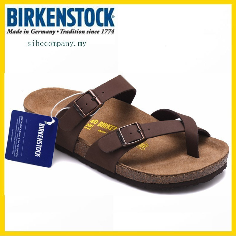 Birkenstock Boken Mayari รองเท้าแตะสําหรับผู้ชายและผู้หญิงรองเท้าชายหาด