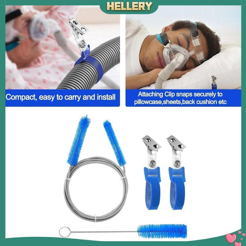 [HelleryTH] แปรงทําความสะอาดหลอด Cpap 2 ชิ้น Cpap เครื่องทําความสะอาดประสิทธิภาพสูงพร้อม