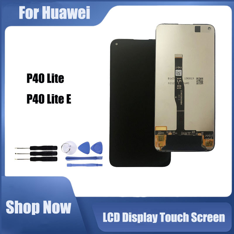 สําหรับ Huawei P40 Lite P40 Lite E จอแสดงผล LCD เปลี่ยนหน้าจอสัมผัส