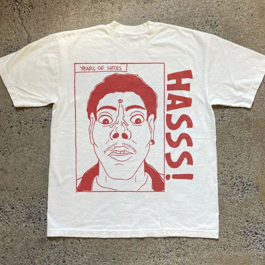 HASS PUNK ROCK BAND DISTRO เสื้อยืดผ้าฝ้ายพรีเมี่ยม COMBED คุณภาพสูง DESIGN - 019