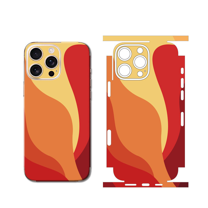 Matte Touch Full Coverageสีสันโทรศัพท์ผิวสติกเกอร์Scratch ResistanceสําหรับiPhone 12 13 14 15 16 17 Pro Max ราคา ถูกที่สุด ดีลบีเคเค แกลเลอรีภาพที่ 6