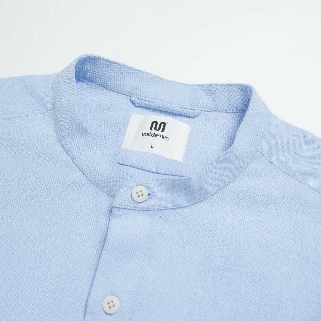 INSIDEMEN เสื้อคอเต่าแขนยาวผู้ชายลาย Regular Fit ILS0940Z