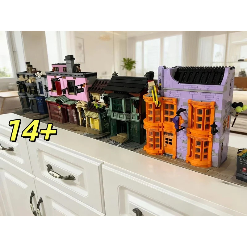 5544 adjacent alley street view รุ่น 75978 ตกแต่งบ้านสําหรับผู้ใหญ่และเด็กคริสต์มาสของขวัญและวันเกิด