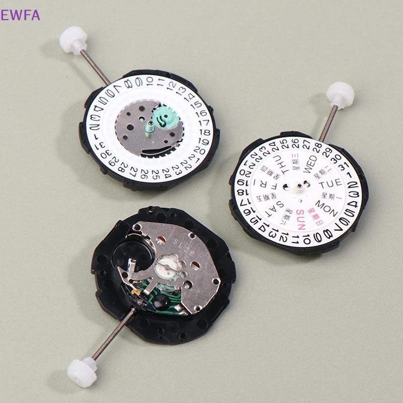[EWFA-t] Sunon Sl28 Sl28-6 Quartz Movement Replacement Three Hands Calendar Date A Alternative To 21