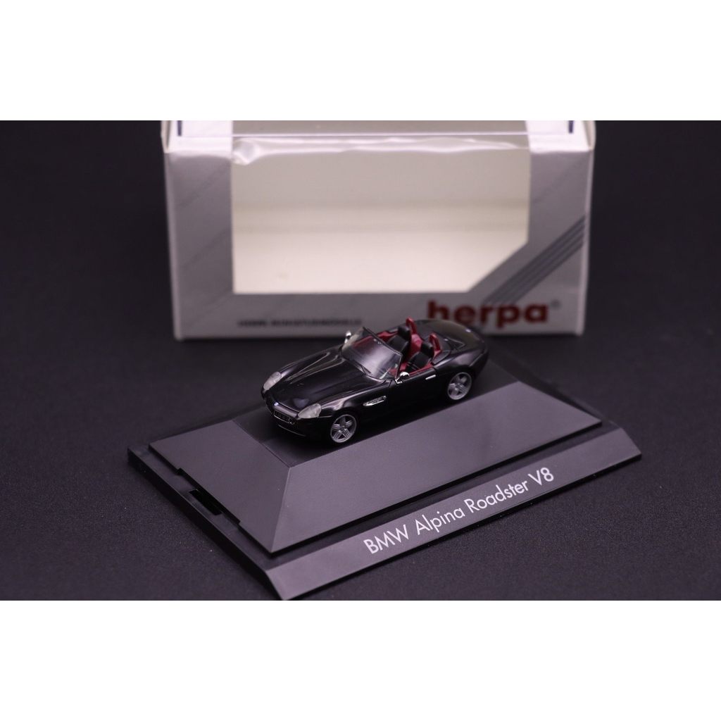 1/87 Herpa BMW Arbina Z8 Roadster V8 87 Scale พลาสติกขนาดเล็กและวิศวกรรมมากไม่โลหะผสมไรเดอร์ผู้มีติด