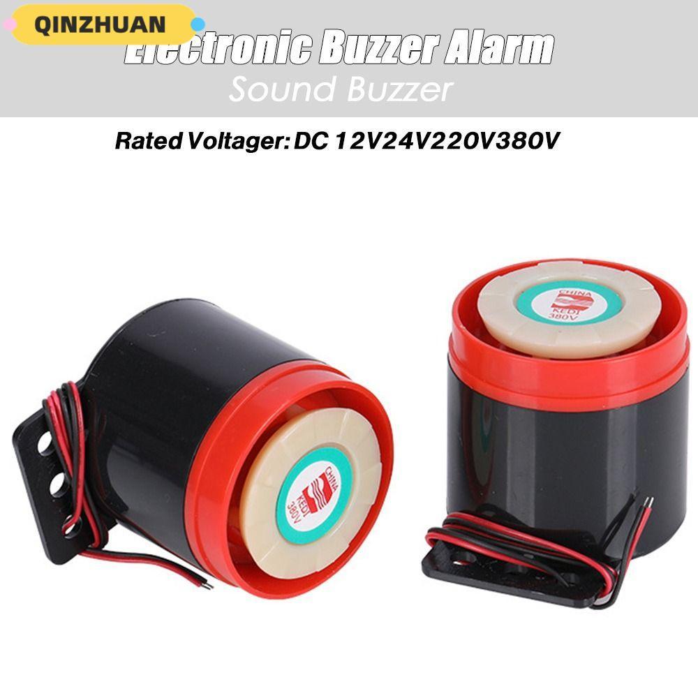 QINZHUAN อิเล็กทรอนิกส์ Buzzer Alarm 12V24V220V380V Mini Alarm Sound คงที่โทน