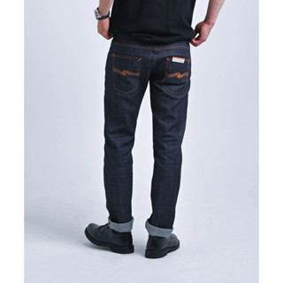 [Nudie Jeans] กางเกงเดนิม กางเกงยีนส์ Thin Finn Dry Twill (1…