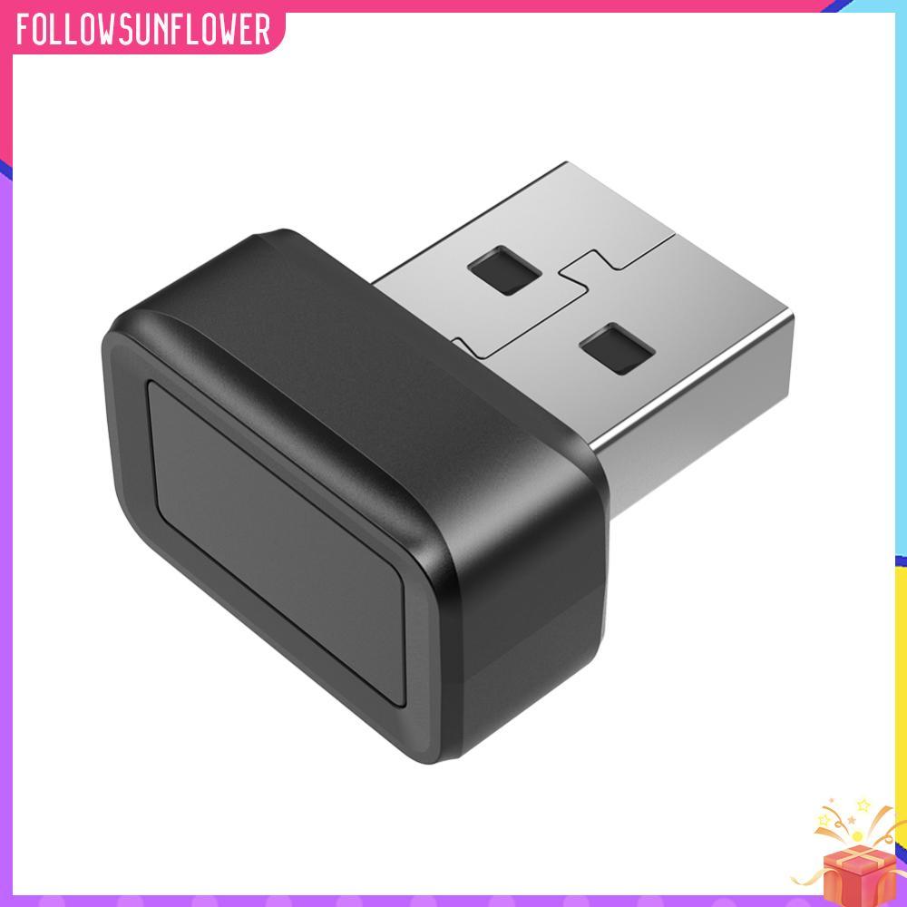 USB ลายนิ้วมือ Key Reader FIDO U2F Biometric Mini Security Key Dongle Windows Hello Anti-Spoofing Sp