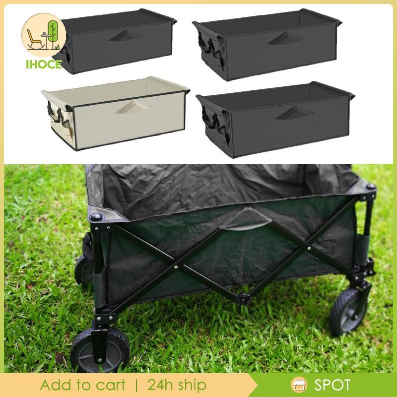 [Ihoce] Wagon Liner Camping Cart Liner Portable Wagon Lining Bag for Garden Shopping